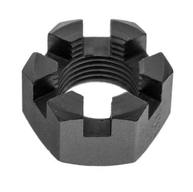 5/8UNF LHT SLOT NUT - BLACK | Webshop Anglo Parts