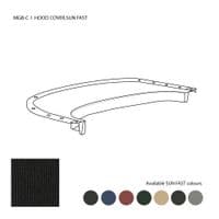 HOOD COVER, SUN FAST, BROWN / MGB - 150.316BROWN