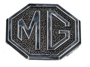 BADGE,SILVER/BLACK | Webshop Anglo Parts