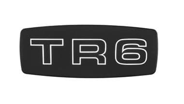 STICKER, GRILL / TR6 - Triumph TR5-250-6 1967-'76