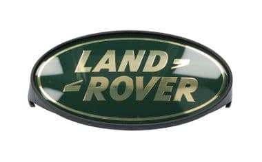 GRILL BADGE - GOLD - Land Rover Defender 90-110 1984-2006