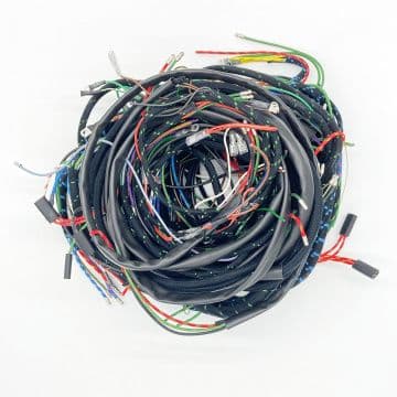 WIRING HARNESS SET, AUTOMATIC GEARBOX AND SEPARATE AMBER FLASHERS / XK150, 1960-1961