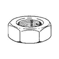 10-24UNC HEX C/F NUT*5/16A/F | Webshop Anglo Parts