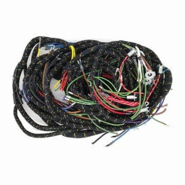 WIRING HARNESS SET, WITH RELAY FLASHERS, RHD / XK120, 1952-1954