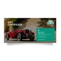 GIFT CERTIFICATE â‚¬100 - 190.879 | Webshop Anglo Parts