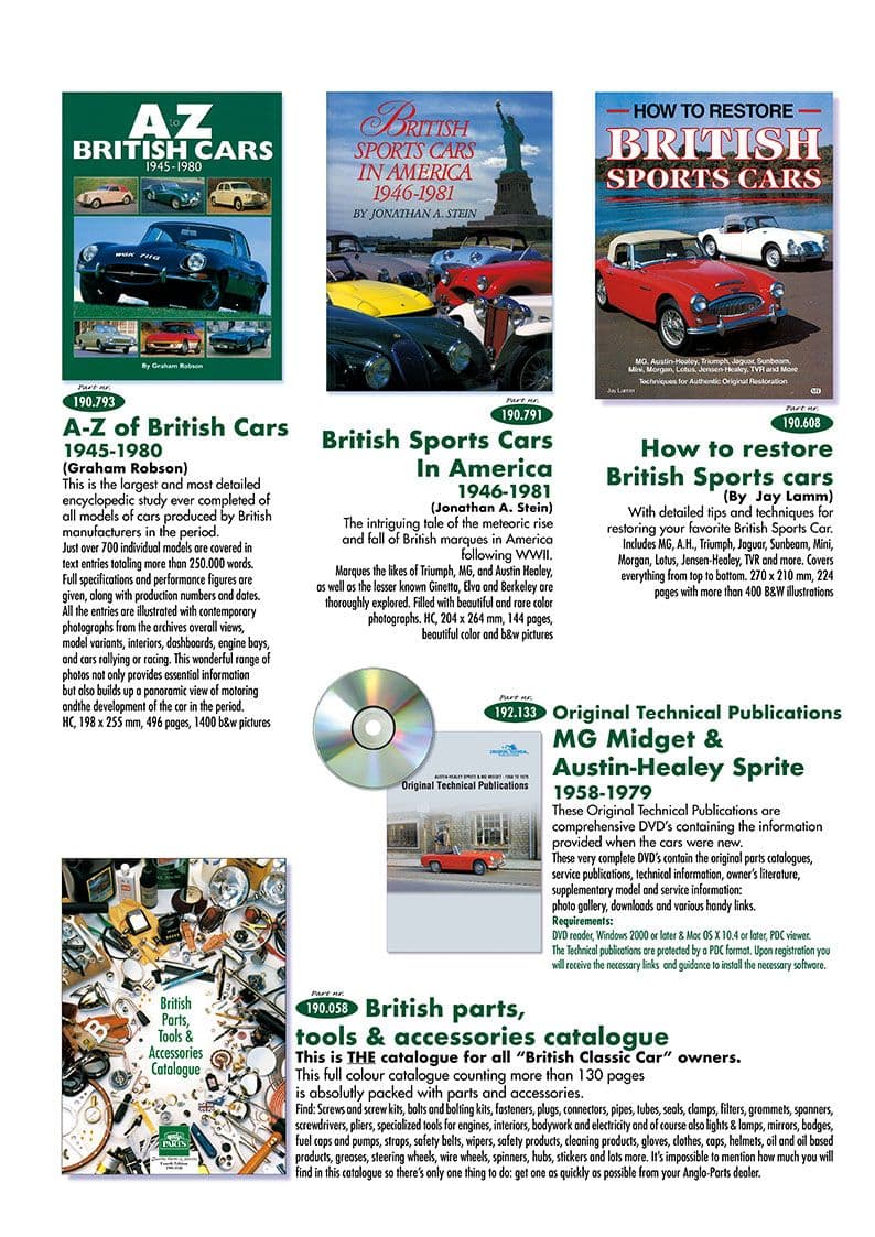Books - Książki - Książki & akcesoria kierowcy - MG Midget 1958-1964 - Books - 1
