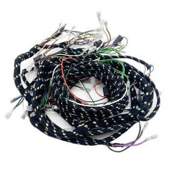 WIRING HARNESS SET / SPRITE MK3 - MIDGET MK2, 1964-1968, POS EARTH - MG Midget 1964-80