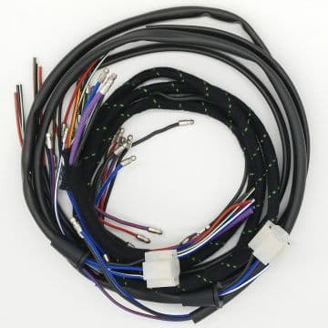 WIRING HANRESS, BONNET; LAMPS+SIDE LAMPS / E TYPE S1 4.2, S1.5, S2, 1965-1971 - Jaguar E-type 3.8 - 4.2 - 5.3 V12 1961-1974