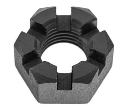 5/8BSF LEFT HAND SLOTTED NUT - MGTC 1945-1949