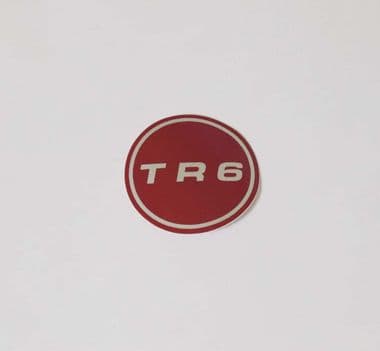 DECAL, WHEEL MEDAILLON / TR6 - Triumph TR5-250-6 1967-'76