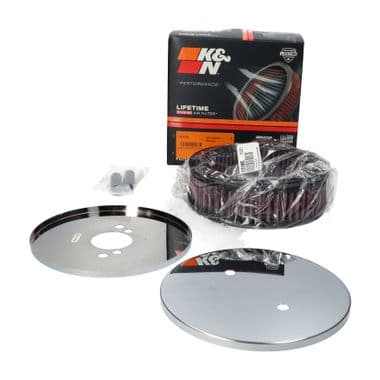 K&N CHROME FILTERASS | Webshop Anglo Parts