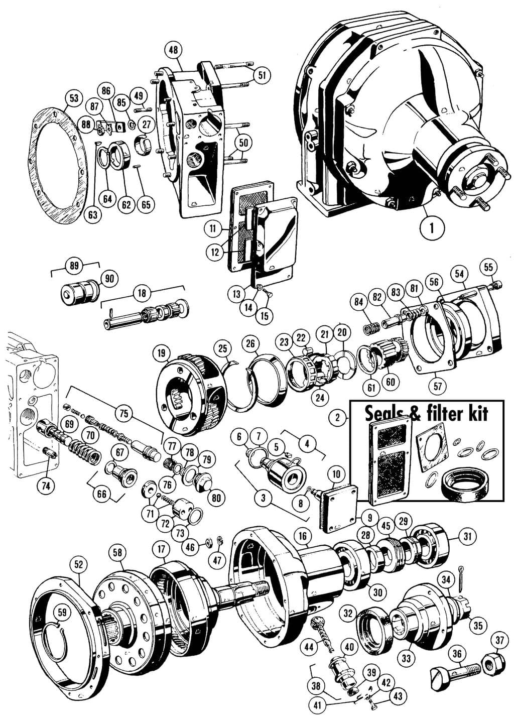 MGC 1967-1969 - Overdrive | Webshop Anglo Parts - 1