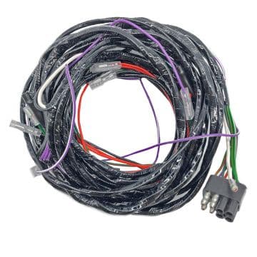 WIRING HARNESS, REAR / TR6 EUR, 1970-1972 - Triumph TR5-250-6 1967-'76