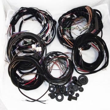 WIRING HARNESS SET, + FAN RELAY / JAG E S1, 1961-1964