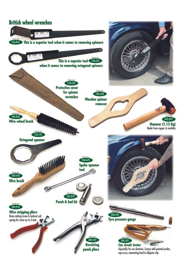 Tools 2 - Warsztat & Narzędzia - Konserwacja & przechowywanie - Triumph TR5-250-6 1967-'76 - Tools 2 - 1
