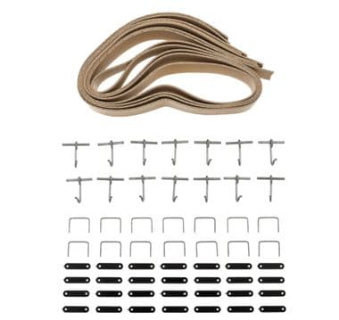 STRAP KIT, 6 PIECES / SPITFIRE MK4 & GT6 - Triumph Spitfire MKI-III, 4, 1500 1962-1980