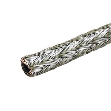 CABLE, EARTHING BRIAD, 130 AMP, 16/16/0,30, 1 METER