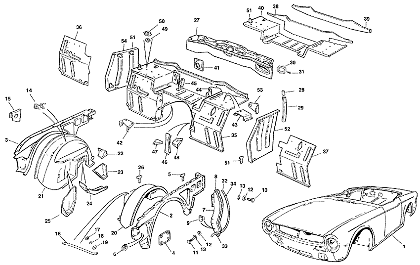 Triumph TR5-250-6 1967-'76 - Other exterior - 1