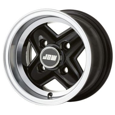 REVOLITE. 4 SPOKE, 6.0X10, BLACK / MINI - Mini 1969-2000