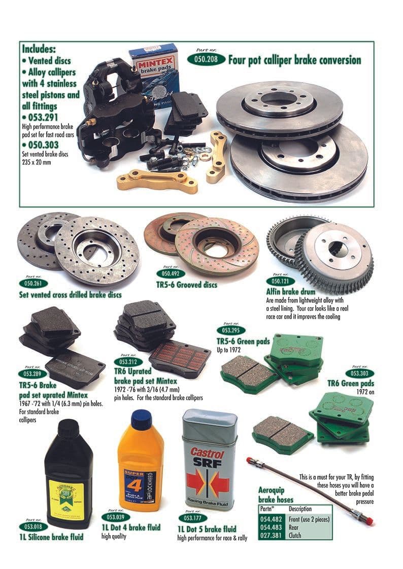 Brake improvements - Remmen upgrade - Accessoires & tuning - Triumph TR5-250-6 1967-'76 - Brake improvements - 1