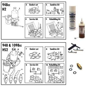 Carburettors - Morris Minor 1956-1971 - Morris Minor spare parts - Carburettors & repair kits