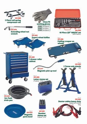 Outillage - British Parts, Tools & Accessories - British Parts, Tools & Accessories pièces détachées - Workshop tools 1