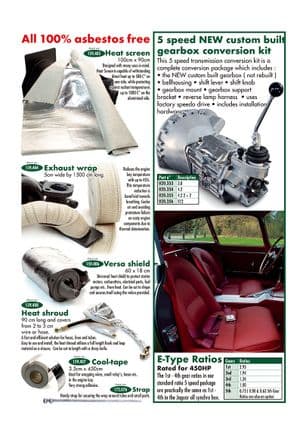 Amélioration refroidissement - Jaguar XJ6-12 / Daimler Sovereign, D6 1968-'92 - Jaguar-Daimler pièces détachées - 5-speed conversion