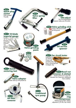 Workshop & Tools - Austin Healey 100-4/6 & 3000 1953-1968 - Austin-Healey spare parts - Tools