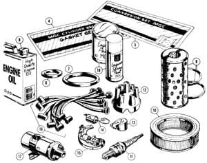 Pièces importantes - MGC 1967-1969 - MG pièces détachées - Most important parts