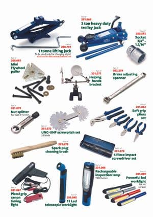 Workshop & Tools - MGTD-TF 1949-1955 - MG spare parts - Workshop tools 2