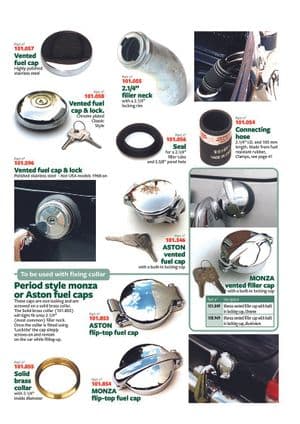 Interior styling - MGC 1967-1969 - MG spare parts - Fuel improvements