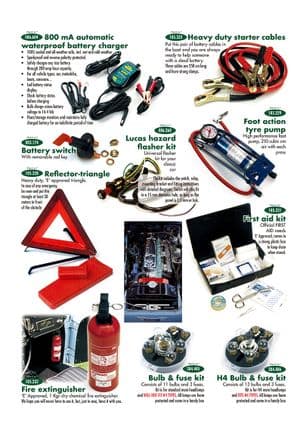 Accessories - Austin Healey 100-4/6 & 3000 1953-1968 - Austin-Healey spare parts - Practical accessories