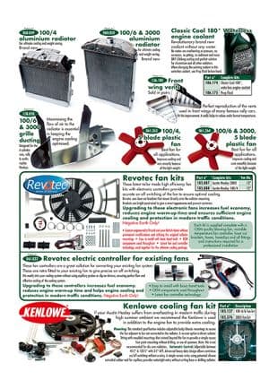 Radiators - Austin Healey 100-4/6 & 3000 1953-1968 - Austin-Healey spare parts - Cooling improvements